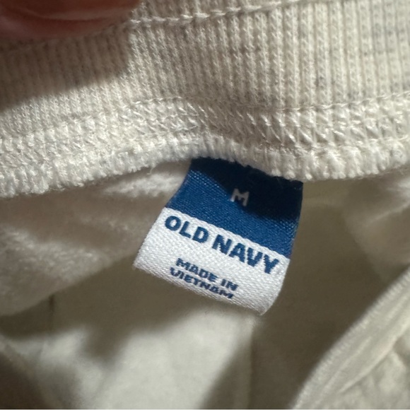 Old Navy Floral Embroidered Jogger Sweatpants High Rise Heather Cotton M $45 - Picture 6 of 10